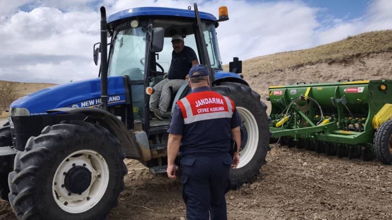 Yozgat'ta Anız Yangınları ve Pestisit Kullanımı Kontrolü