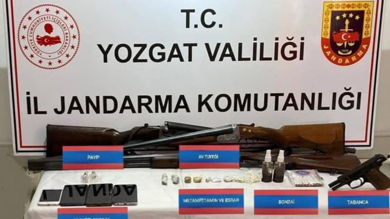 Yozgat'ta Uyuşturucu Operasyonu: 10 Gözaltı, 4 Tutuklama