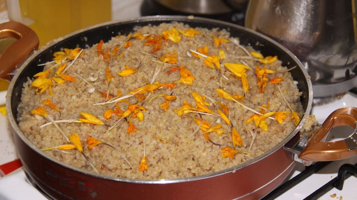 Çiğdem Pilavı: Yozgat'ın En Nadir Sofrası